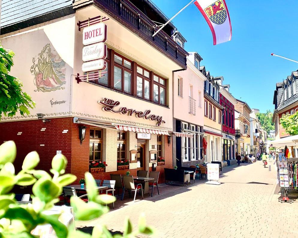 Hotel Zur Loreley - Garni Sankt Goar Eksteriør billede